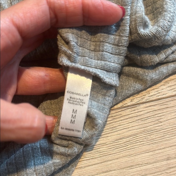 Cosabella Light Gray Women's Tank Top - Picture 3 of 5